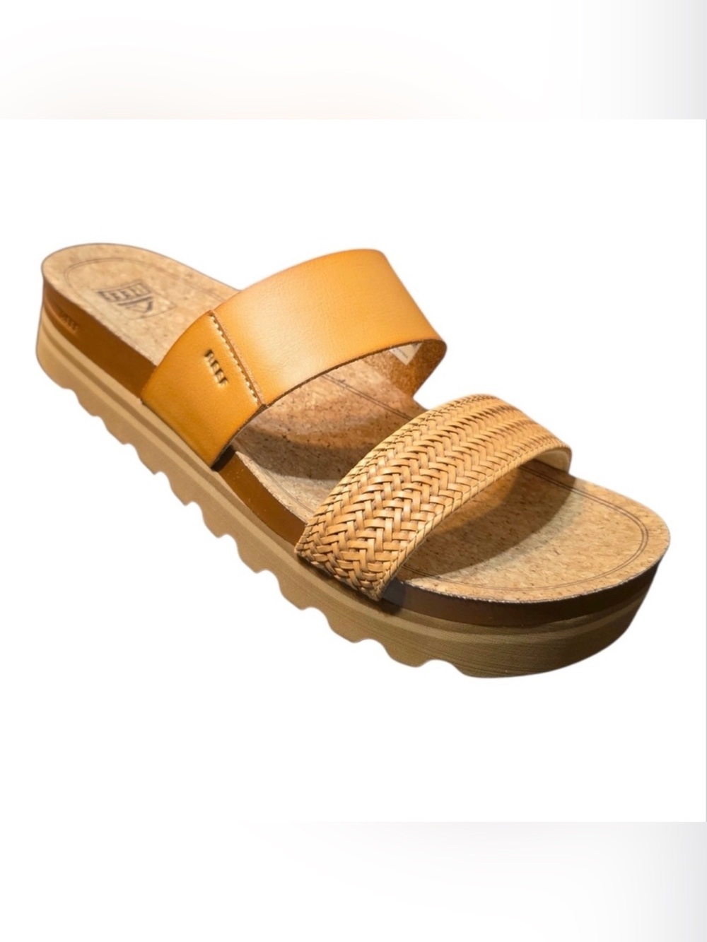 Reef Cushion Vista Hi Sandal Women's 8 Comfort Platform